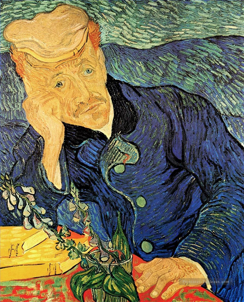 Dr Paul Gachet Vincent van Gogh Peintures à l'huile